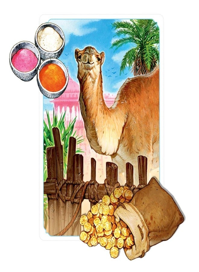 تيكلز لعبة تيكلز جايبور - اشترِ، بِع، واربح في أسواق راجستان الملونة | لعبة لوحية استراتيجية للتجارة والسوق للاعبين، مناسبة للأطفال والكبار (الأعمار: 10 سنوات فأكثر) - Image 4